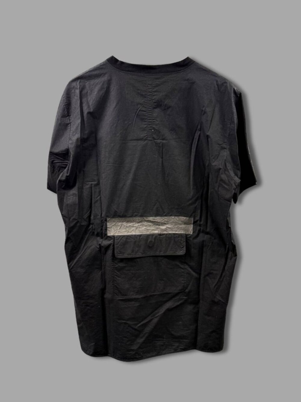 DAMIR DOMA SILENT BLACK BACK POCKET T SHIRT